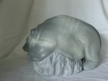 W-113 On The Rocks, Soapstone Sculpture Carving